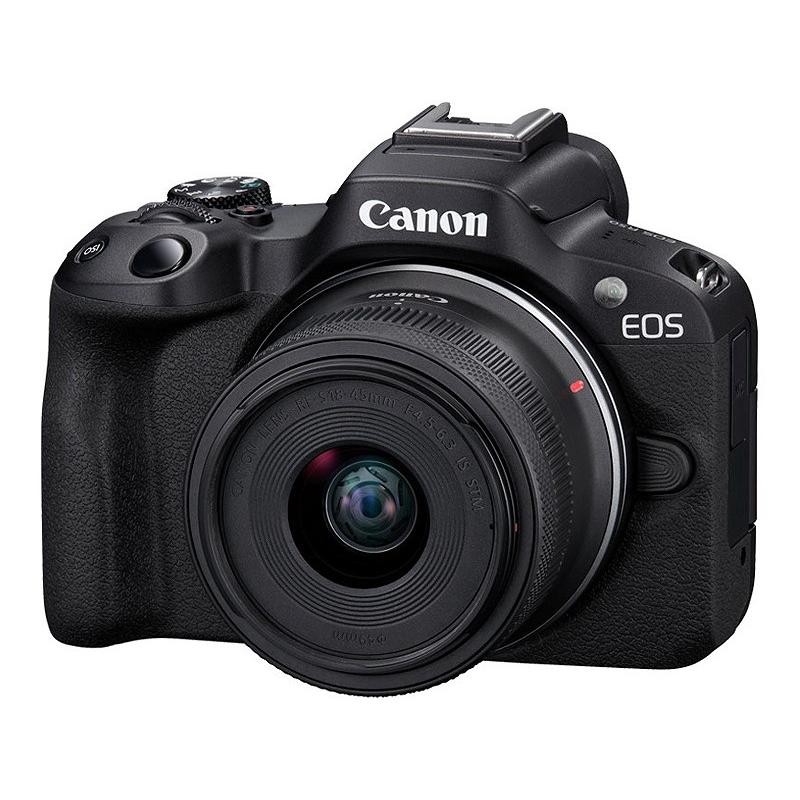 EOS R50 RF-S18-45 IS STM レンズキット [ブラック] 4549292205039